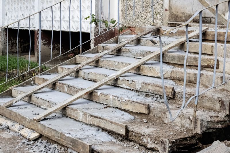 Concrete Stairs Repair detail